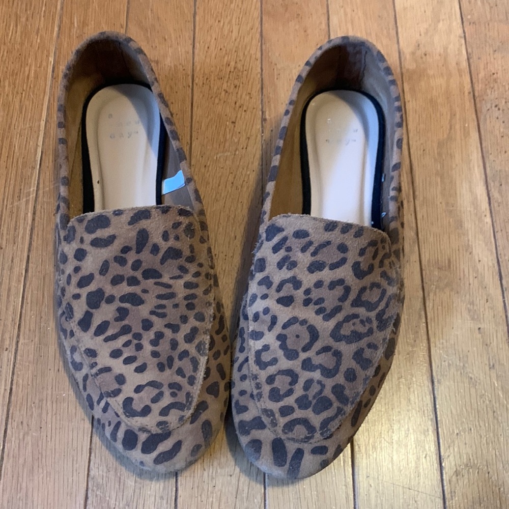 Suede A New Day cheetah flats